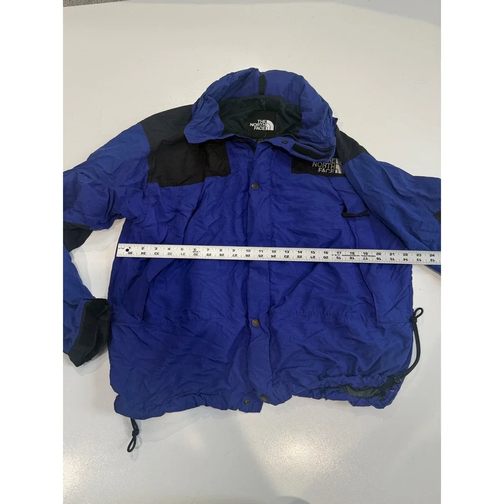 The North Face Vintage Mountain Light Jacket Blue Black Colorblock Mens Medium